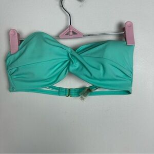 Victoria's Secret Aqua Bikini Strapless Top Size 32C